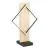 Eglo Tafellamp Boyal Hout Zwart, Bruin 13W 1750lm - 830 Warm Wit